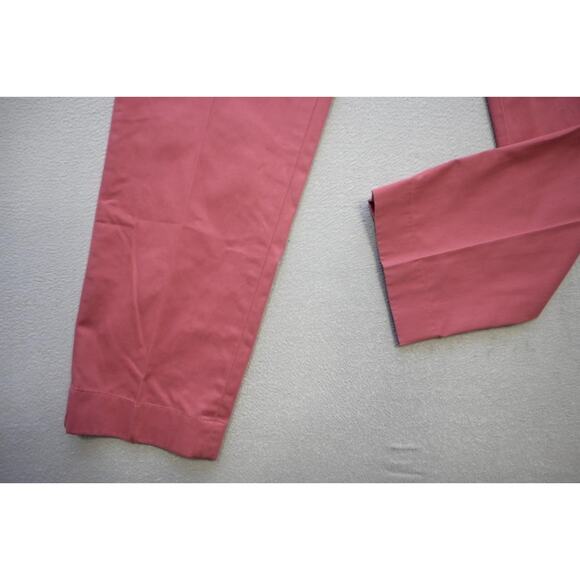 Brooks Brothers Clark Advantage Stretch Chino Khaki Pants Pink Mens Sz 33 x 32 - Picture 3 of 8